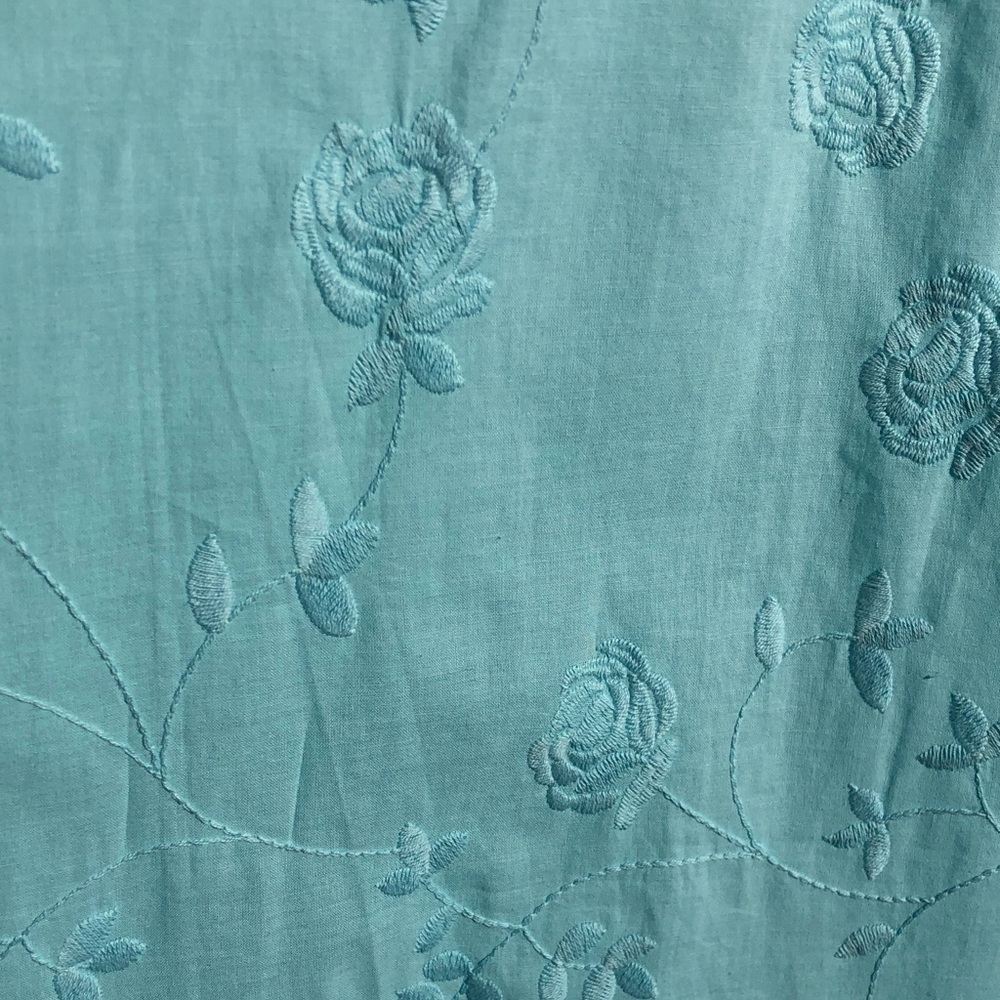 NWT Charter Club Aqua Sleeveless Chemise - Picture 5 of 9